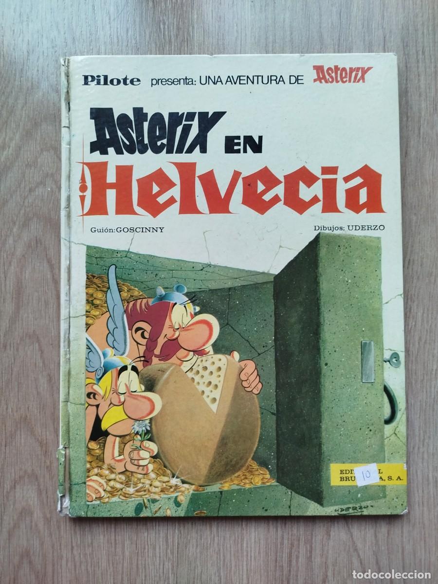 Tebeos: Asterix en Helvecia. Primera edici&oacute;n en espa&ntilde;ol. Pilote 1971.