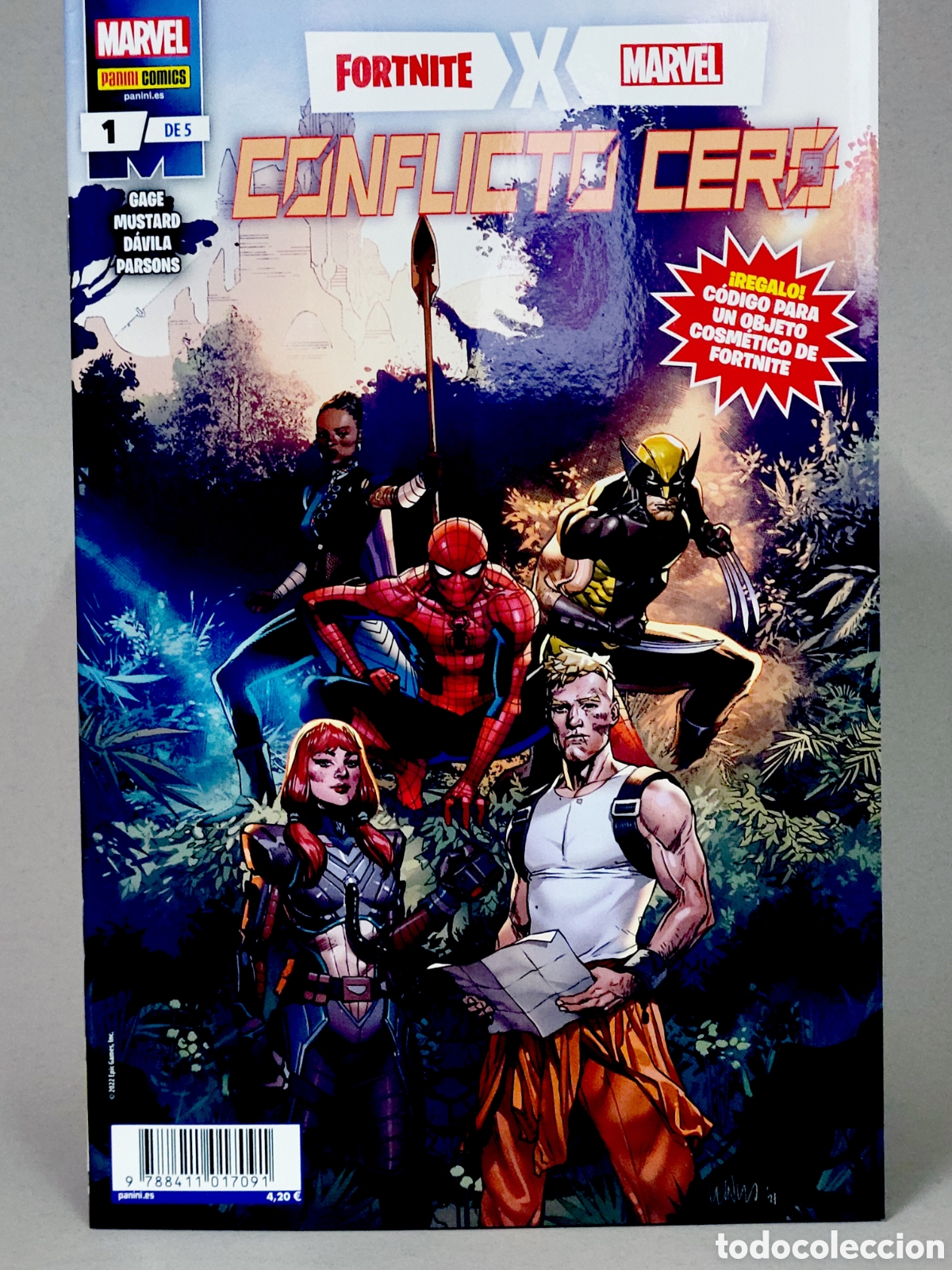 Tebeos: C&Oacute;MIC FORTNITE MARVEL CONFLICTO CERO 1 PANINI MARVEL GRAPA DE KIOSCO