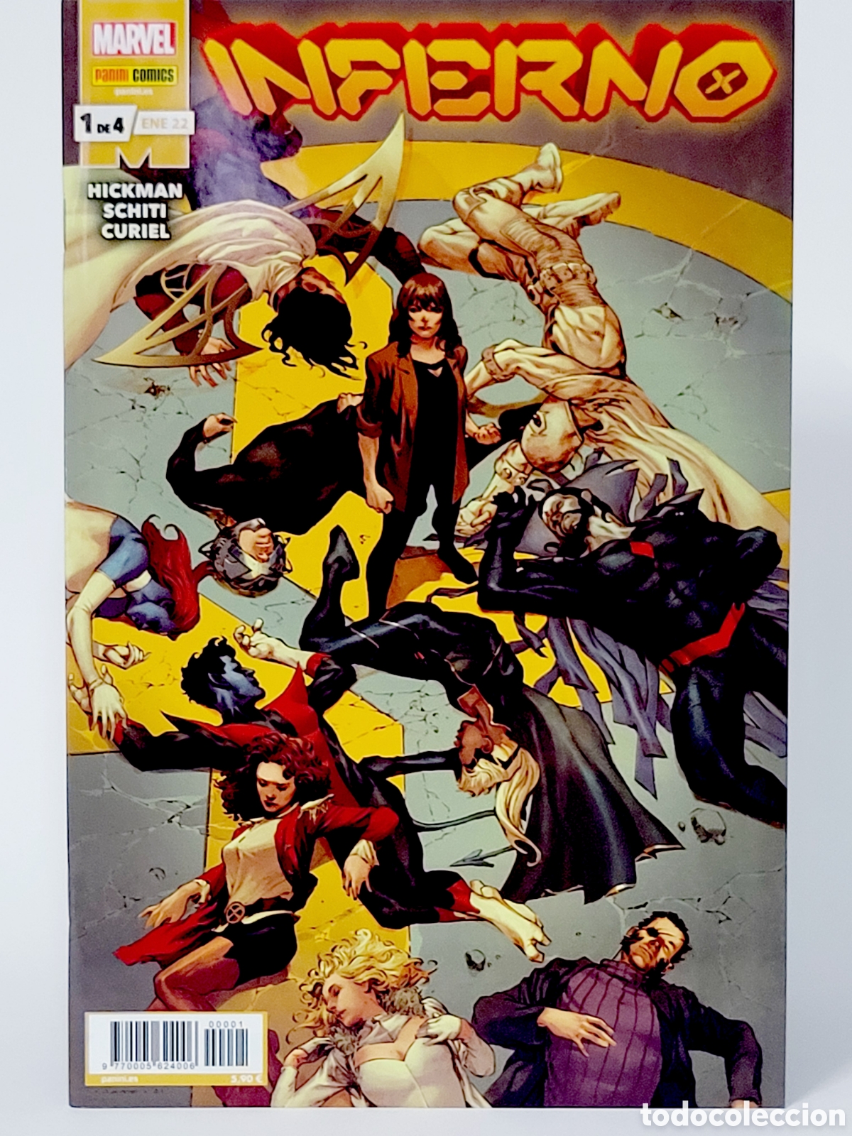 Comics: C&Oacute;MIC INFERNO 1 MARVEL PANINI ENERO 2022 GRAPA DE KIOSCO