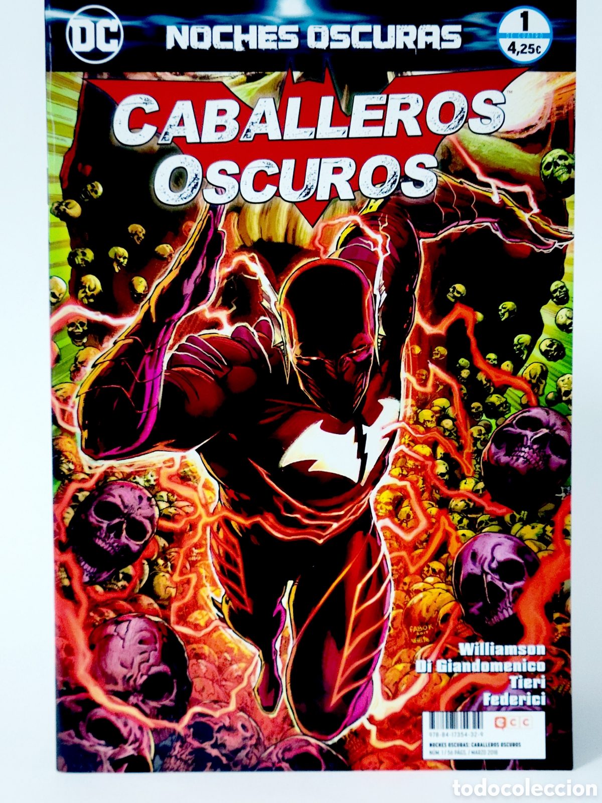 Comics: C&Oacute;MIC NOCHES OSCURAS CABALLEROS OSCUROS 1 DC ECC GRAPA DE KIOSCO