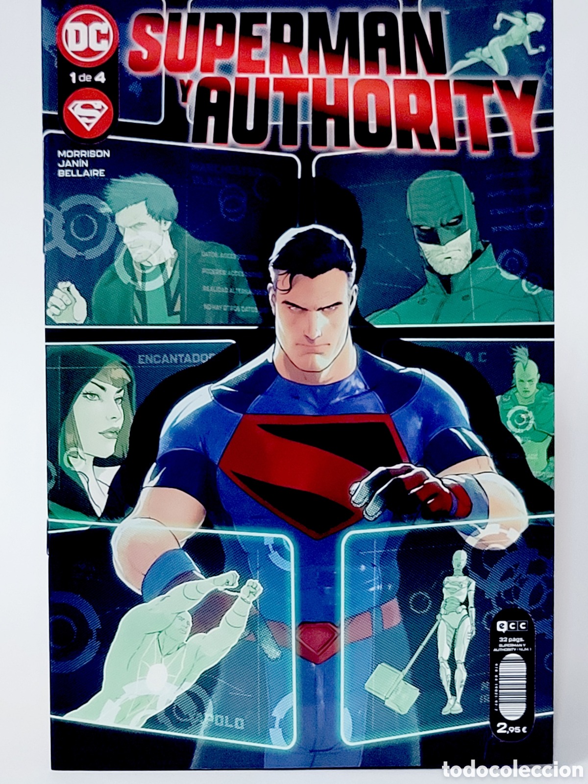 Comics: C&Oacute;MIC SUPERMAN Y AUTHORITY 1 DC ECC GRAPA DE KIOSCO