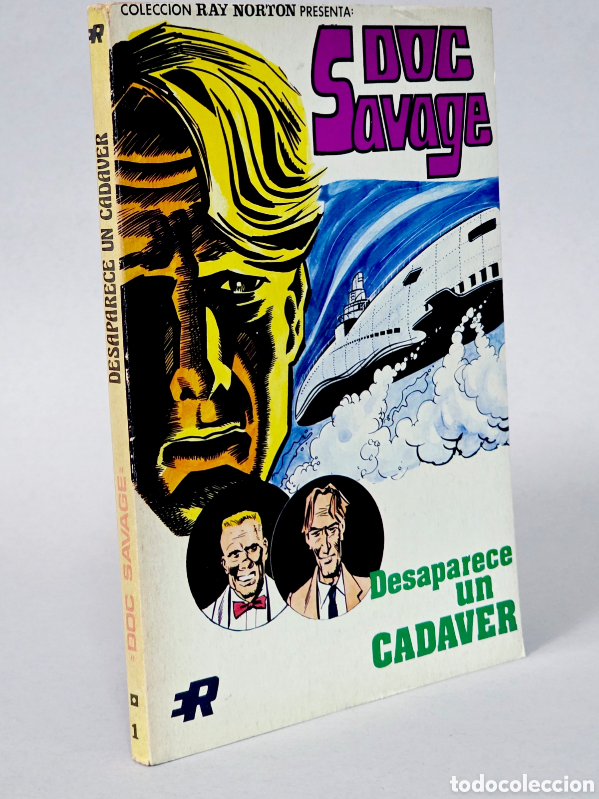Tebeos: C&Oacute;MIC DOC SALVAJE 1 DESAPARECE UN CAD&Aacute;VER EDITORIAL ROLLAN CANTO DESCOLORIDO BUEN ESTADO