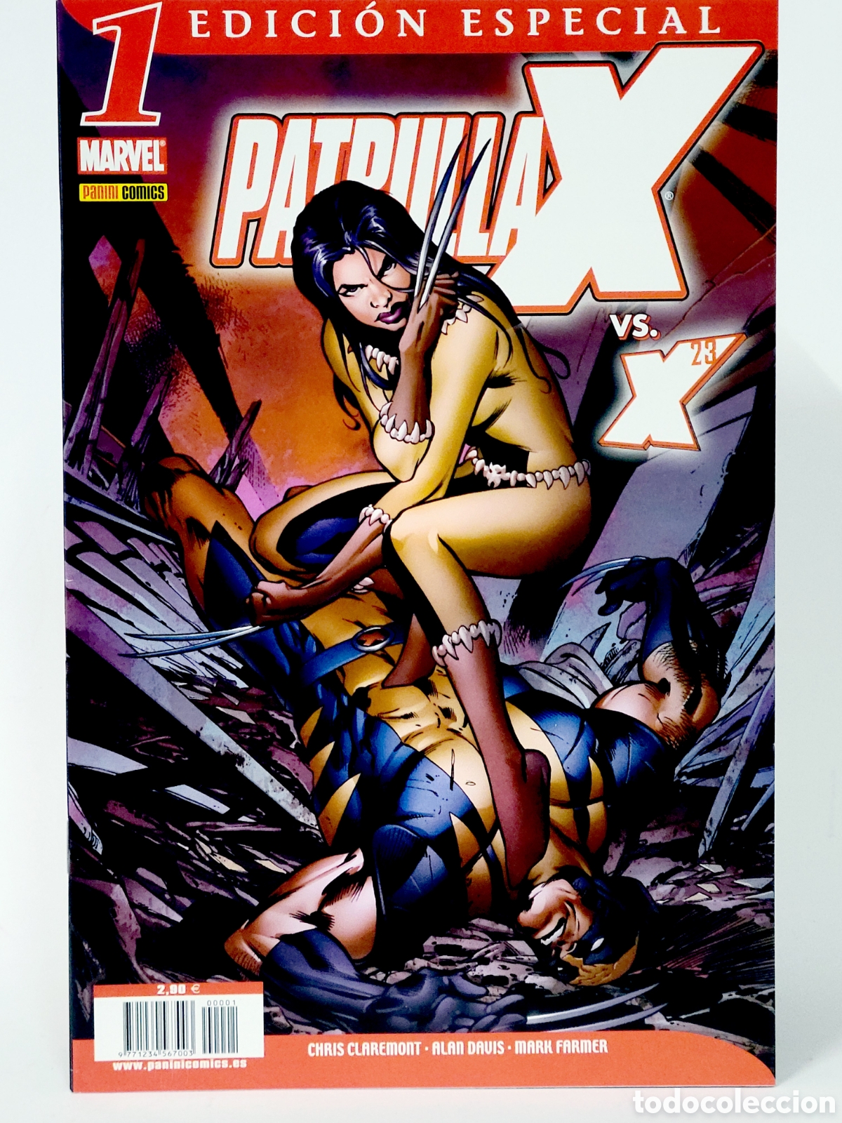 Tebeos: C&Oacute;MIC PATRULLA-X 1 EDICI&Oacute;N ESPECIAL VOL.3 PANINI MARVEL VOLUMEN GRAPA DE KIOSCO