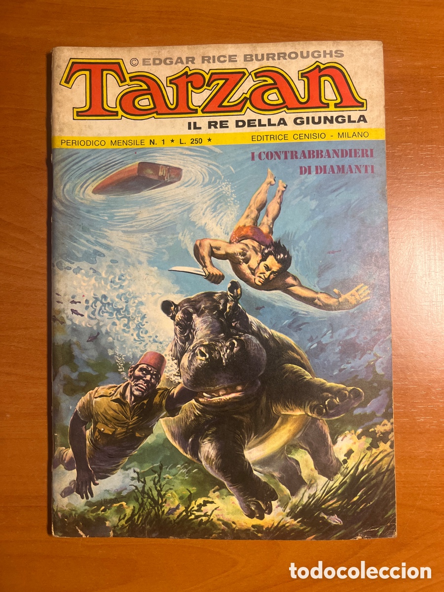 Tebeos: TARZAN, N&Uacute;MERO 1, (EDITRICE CENISIO)