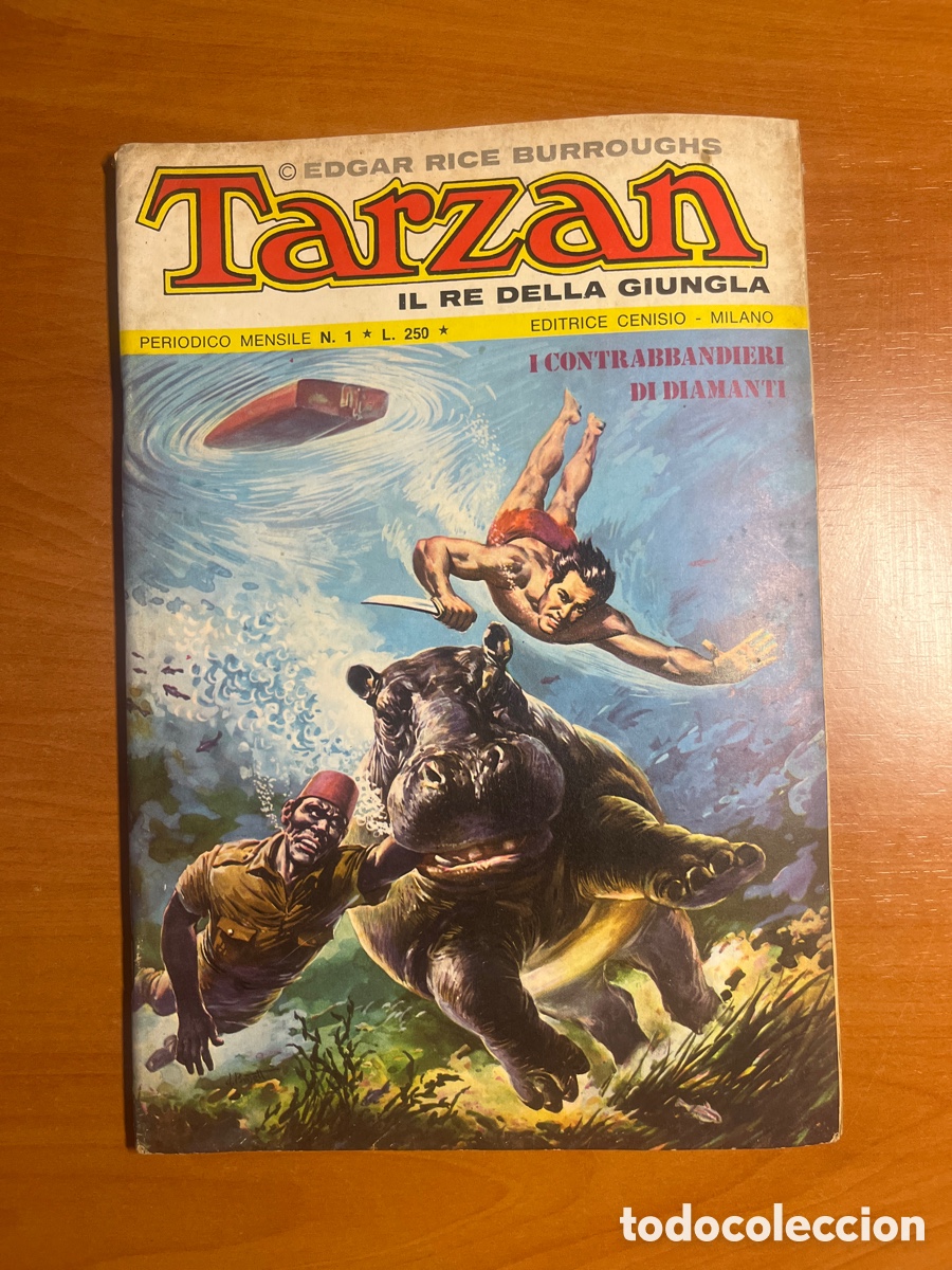 Tebeos: TARZAN, N&Uacute;MERO 1, (EDITRICE CENISIO) - Foto 1