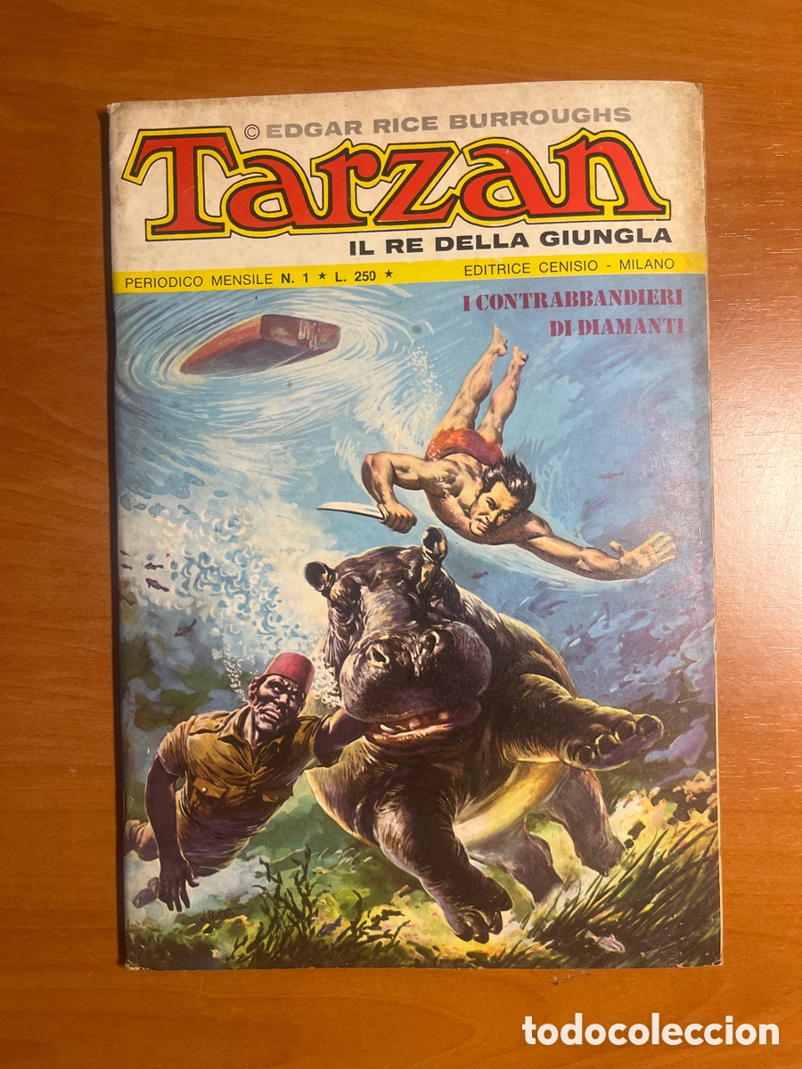 Tebeos: TARZAN, N&Uacute;MERO 1, (EDITRICE CENISIO) - Foto 1