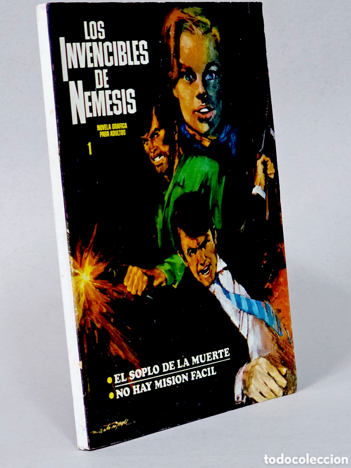 Tebeos: C&Oacute;MIC LOS INVENCIBLES DE N&Eacute;MESIS 1 EL SOPLO DE LA MUERTE TACO IBERO MUNDIAL EXCELENTE ESTADO