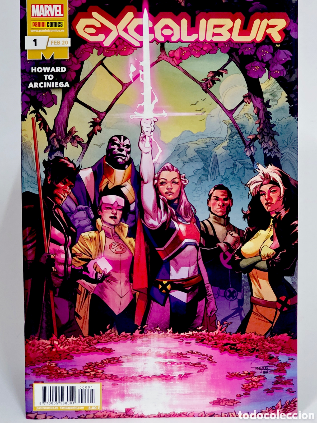 Tebeos: C&Oacute;MIC EXCALIBUR 1 MARVEL C&Oacute;MICS PANINI GRAPA FEBRERO 2020 DE KIOSCO