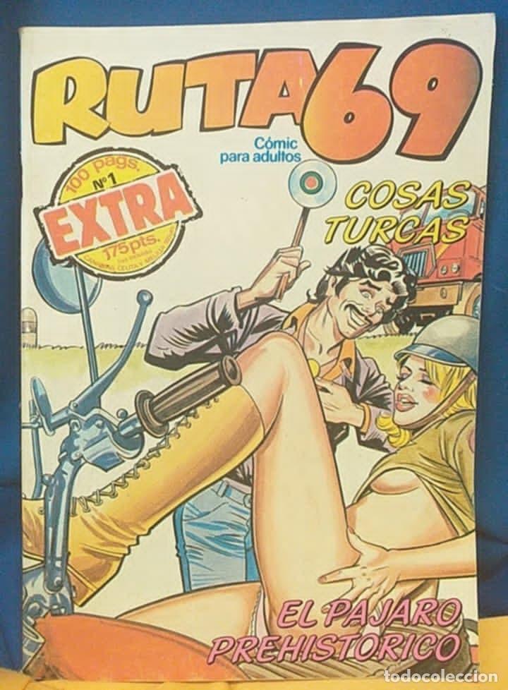 Tebeos: Comic Ruta69 n&ordm; 1 extra 100 p&aacute;gs C&oacute;mic para adultos/Cosas Turcas/ El P&aacute;jaro Prehist&oacute;rico