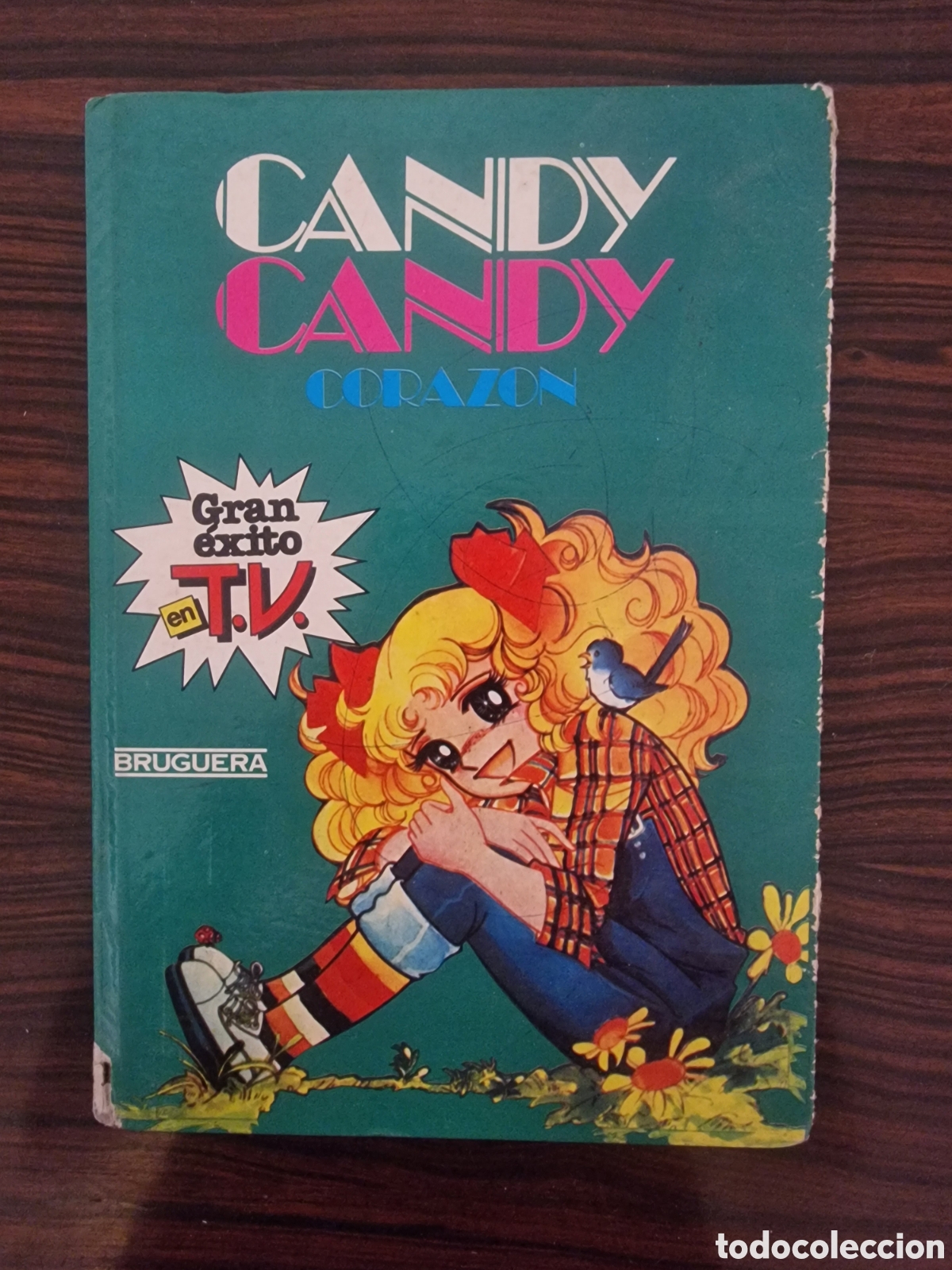 Tebeos: Candy Candy de Bruguera. N&deg; 1 cubierta fatigada en el borde