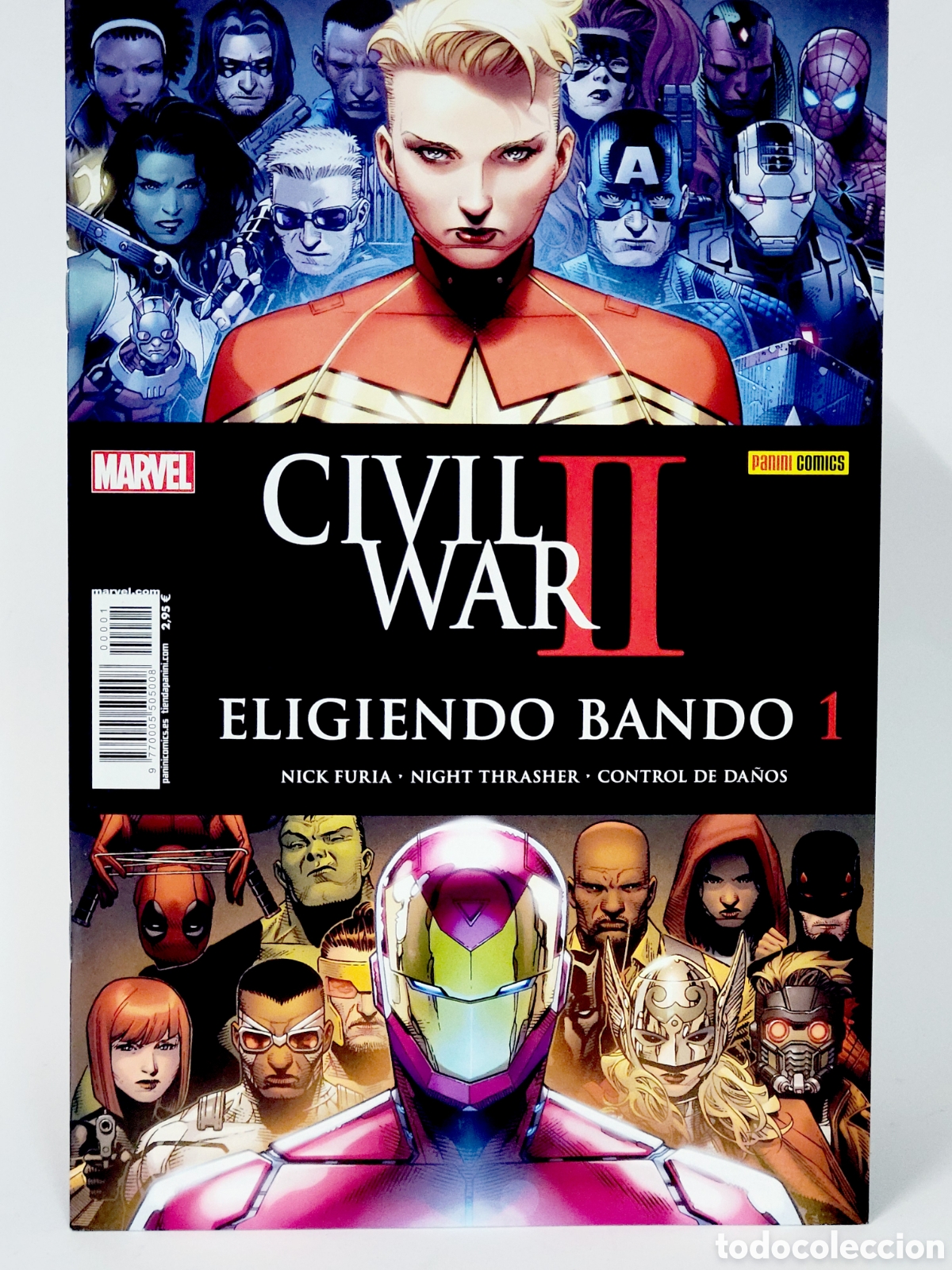 Giornalini: C&Oacute;MIC CIVIL WAR II ELIGIENDO BANDO 1 PANINI MARVEL GRAPA DE KIOSCO