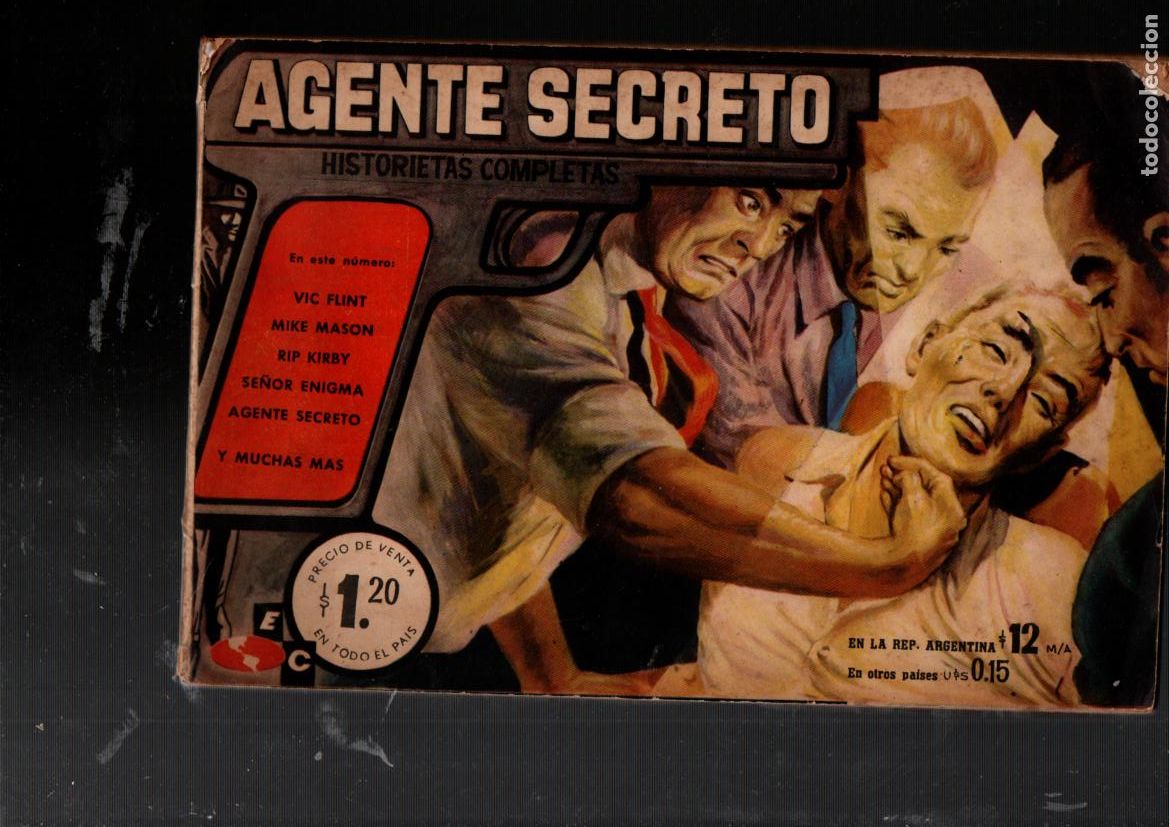 Giornalini: AGENTE SECRETO, A&Ntilde;O 1 - N&ordm; 1. HISTORIETAS COMPLETAS. EDITORIAL CONTINENTE, 1959