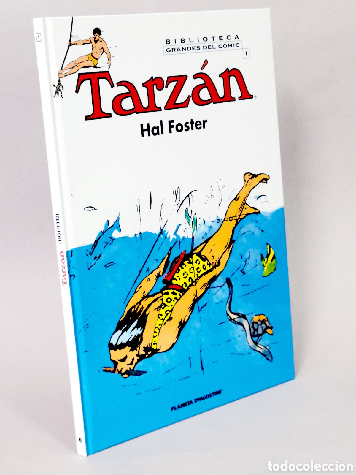 Tebeos: C&Oacute;MIC TARZAN 1 HAL FOSTER BIBLIOTECA GRANDES PLANETA DEAGOSTINI TAPA DURA DE KIOSCO