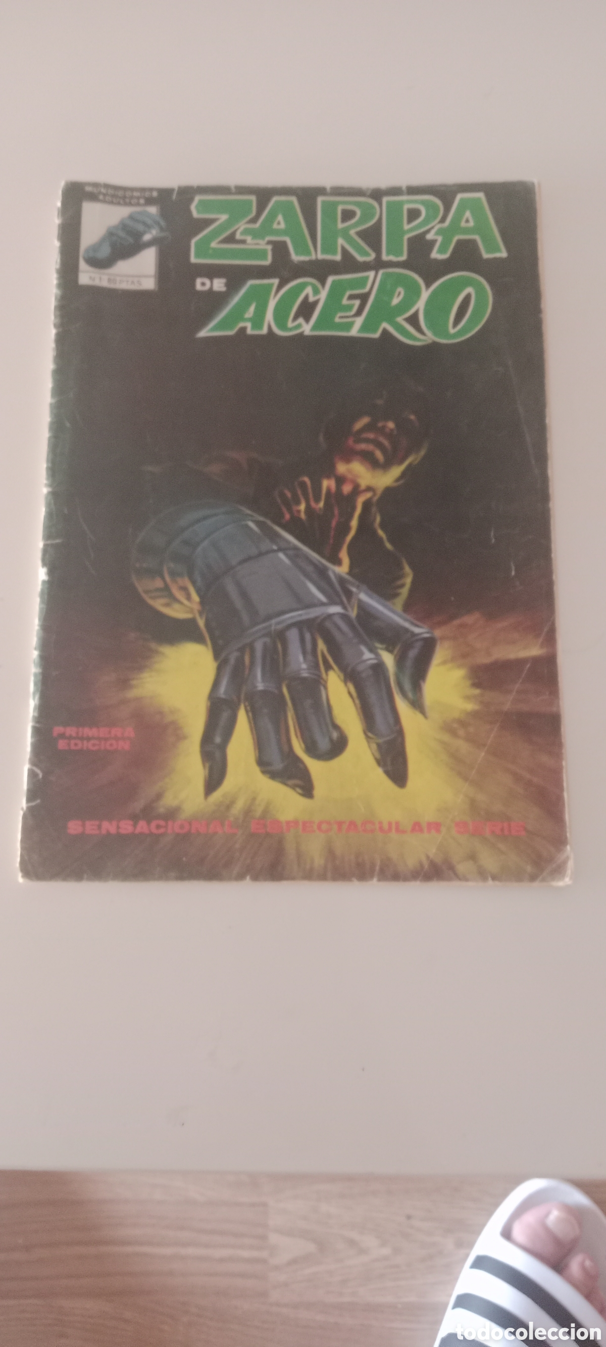 Tebeos: Zarpa de Acero Mundicomics N&deg;1 , a&ntilde;o 1981 , primera edici&oacute;n .