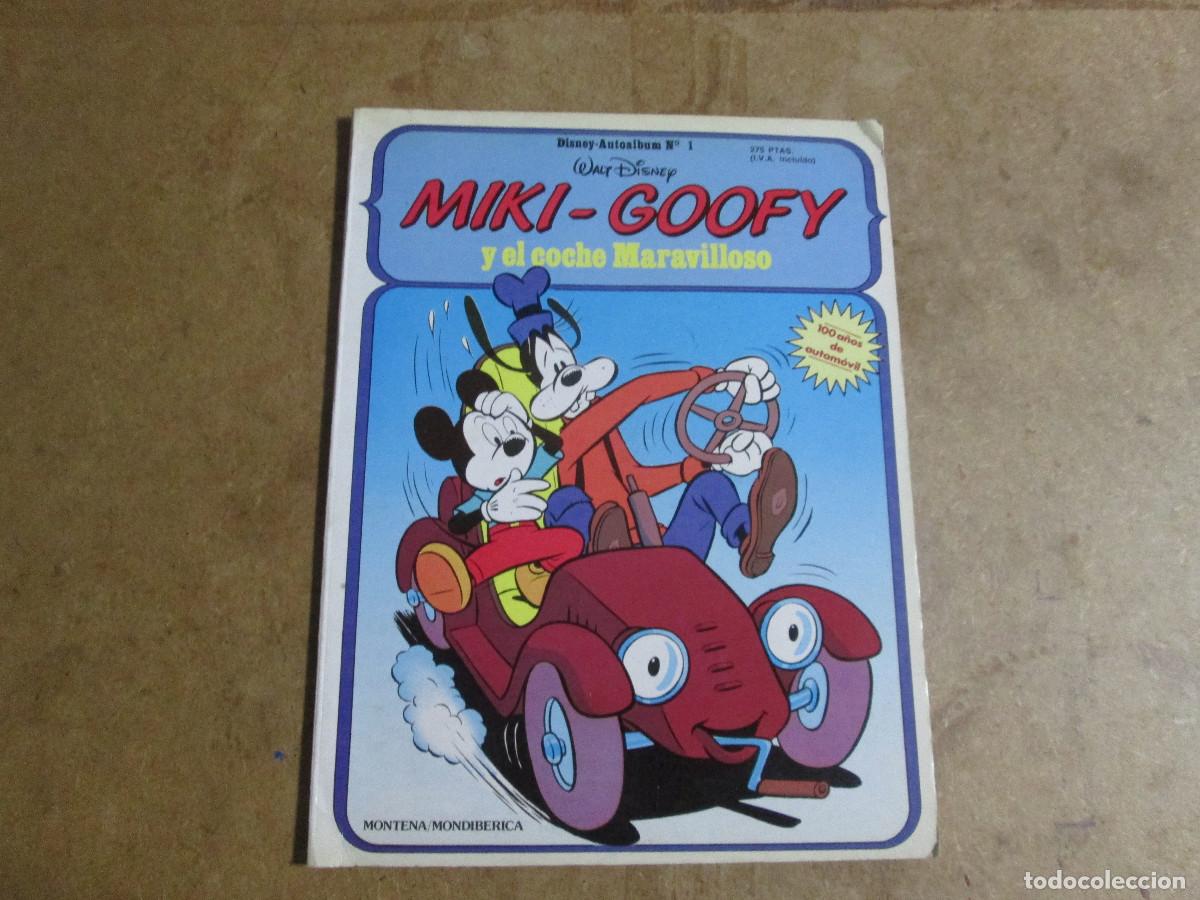 Livros de Banda Desenhada: Disney autoalbum n&ordm; 1, Miki-Goofy y el coche maravilloso, Montena