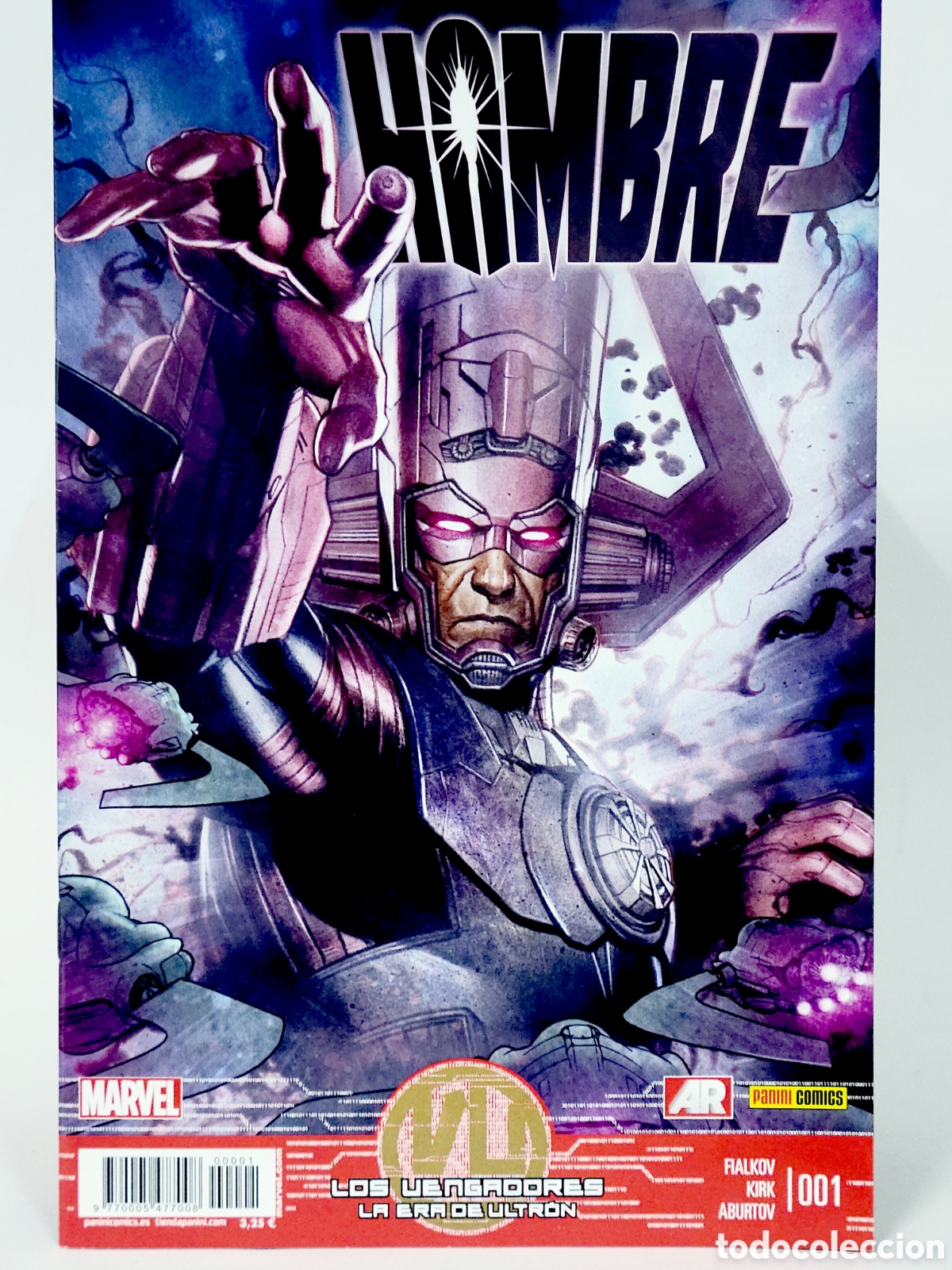 Tebeos: C&Oacute;MIC LA ERA DE ULTRON EL HAMBRE 1 LOS VENGADORES PANINI MARVEL GRAPA DE KIOSCO