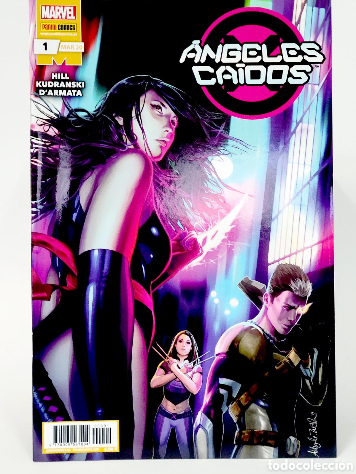 Comics: C&Oacute;MIC ANGELES CAIDOS 1 MARZO 2020 PANINI MARVEL GRAPA DE KIOSCO