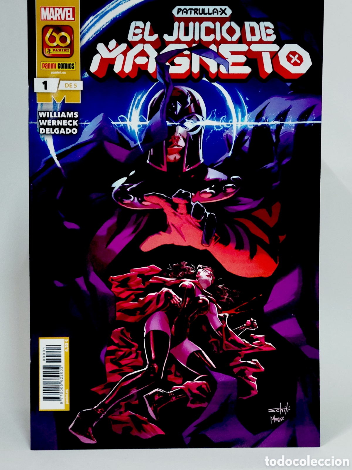 Livros de Banda Desenhada: C&Oacute;MIC PATRULLA -X EL JUICIO DE MAGNETO 1 PANINI MARVEL GRAPA DE KIOSCO