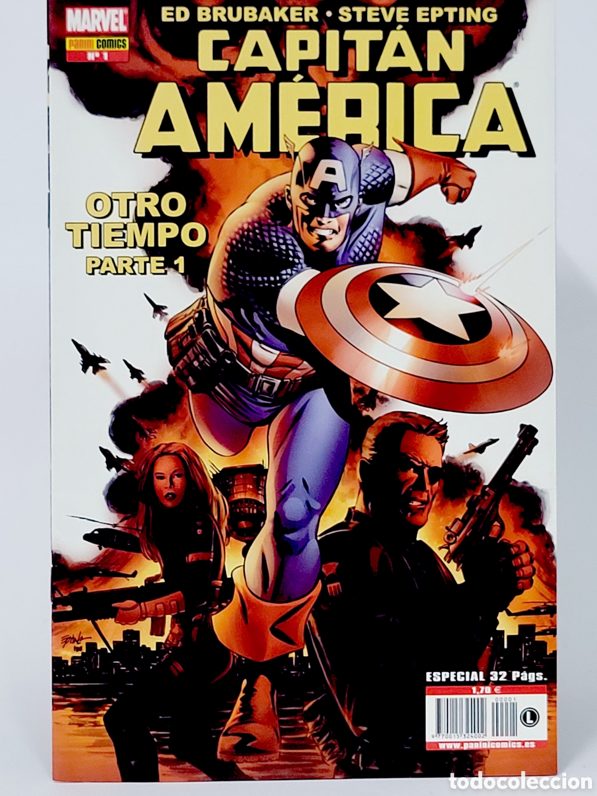 Tebeos: C&Oacute;MIC MARVEL KNIGHTS CAPITAN AMERICA 1 VOL.7 PANINI MARVEL GRAPA VOLUMEN DE KIOSCO