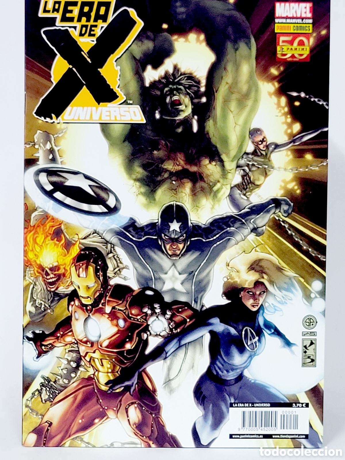 Tebeos: C&Oacute;MIC LA ERA DE X UNIVERSO 1 PANINI MARVEL GRAPA DE KIOSCO