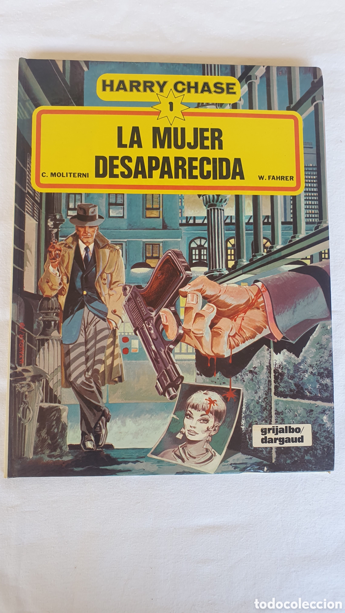 Tebeos: C&oacute;mic &rdquo;HARRY CHASE 1 LA MUJER DESAPARECIDA&rdquo; GRIJALBO 1981