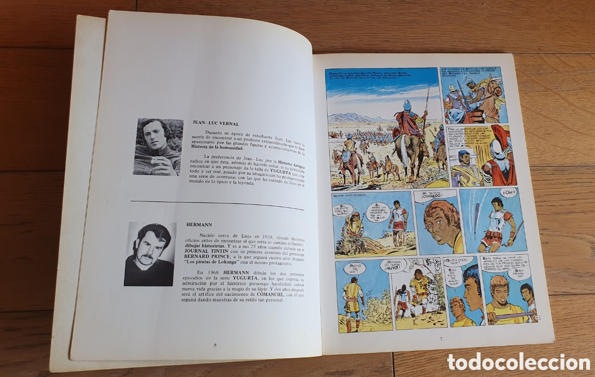Tebeos: C&oacute;mic 1 Yugurta. El Le&oacute;n del Desierto. Hermann-Vernal. 1981 - Foto 5