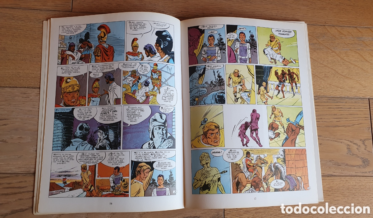 Tebeos: C&oacute;mic 1 Yugurta. El Le&oacute;n del Desierto. Hermann-Vernal. 1981 - Foto 6