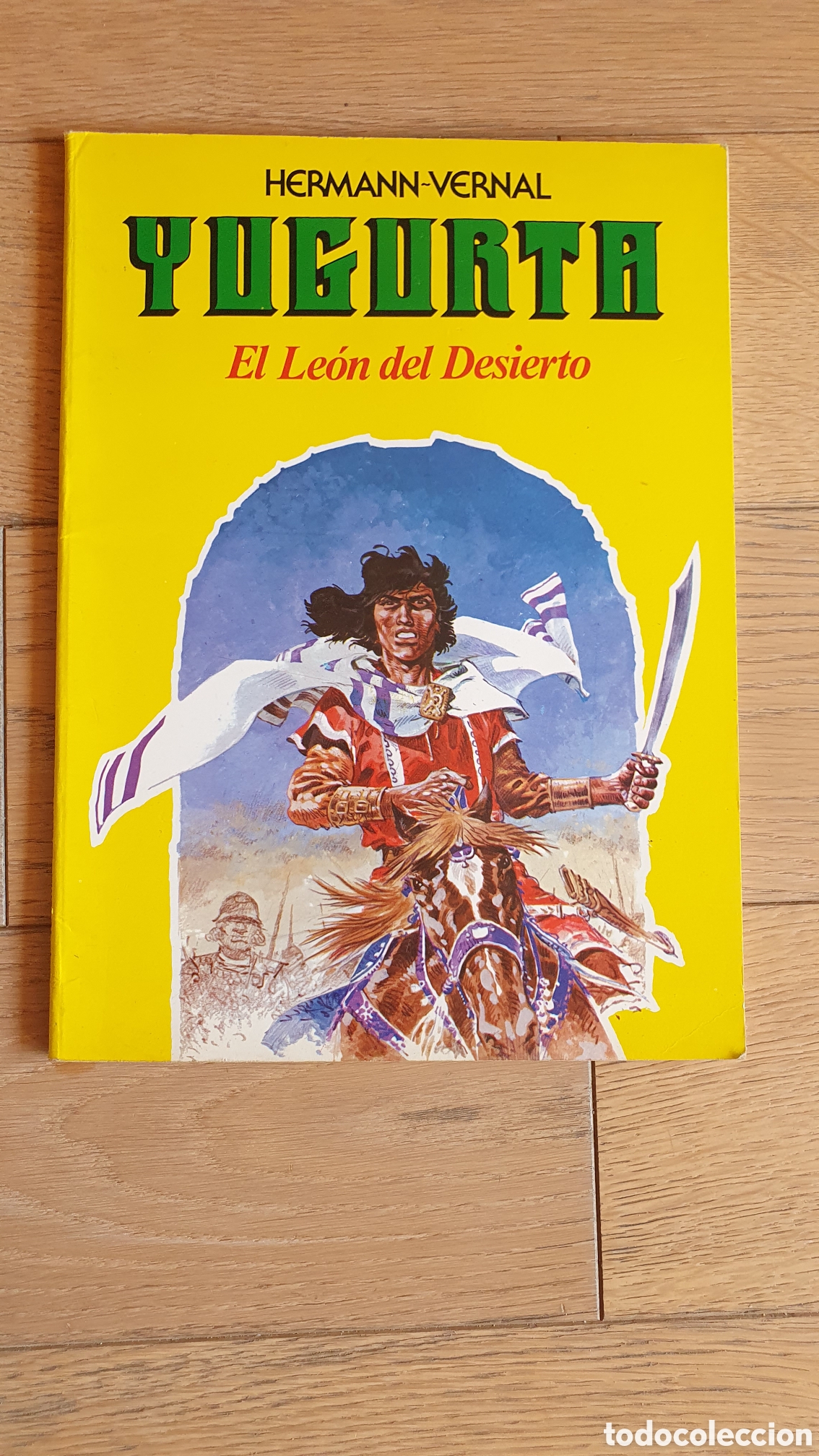 Tebeos: C&oacute;mic 1 Yugurta. El Le&oacute;n del Desierto. Hermann-Vernal. 1981 - Foto 4