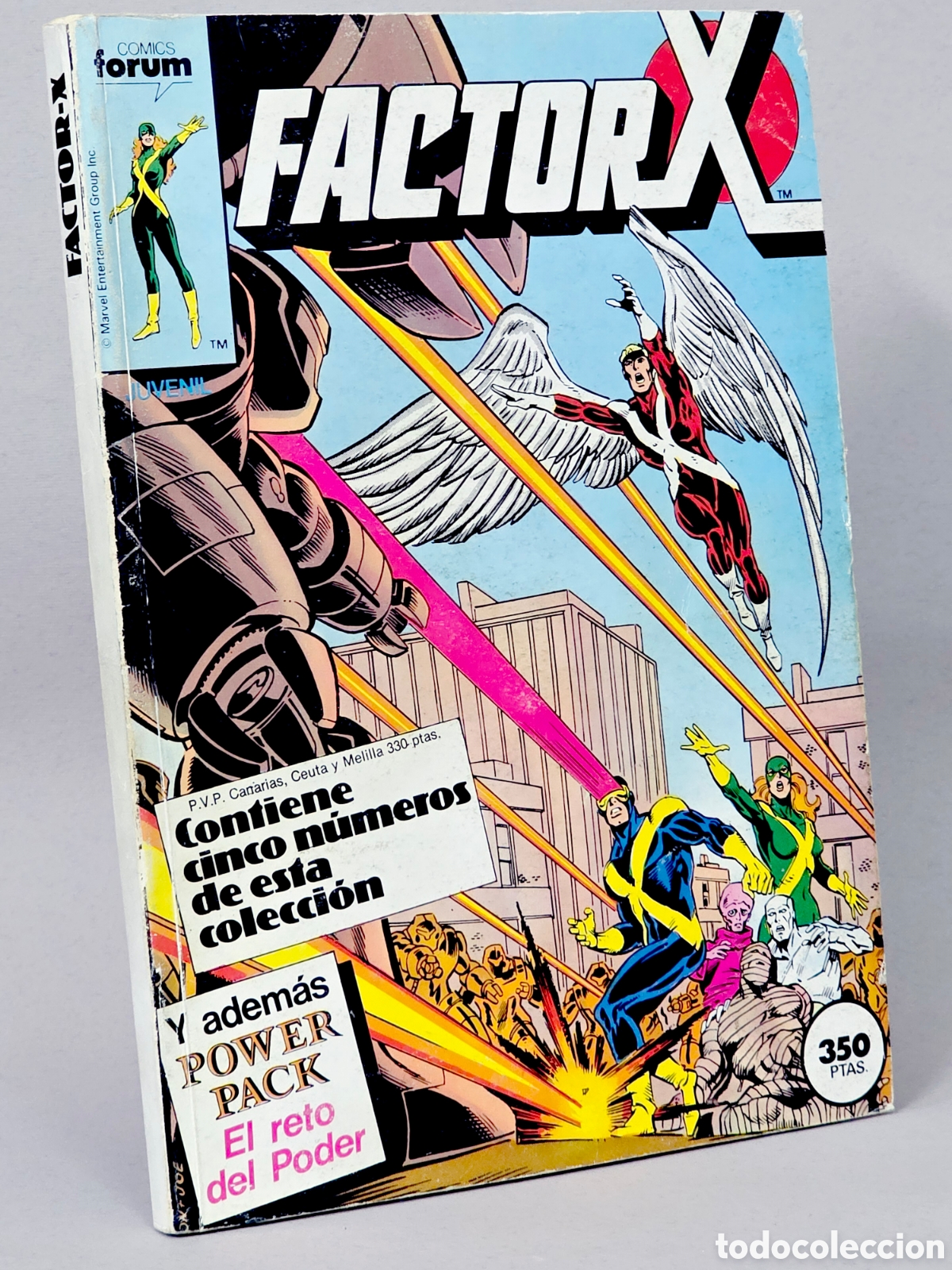 Tebeos: C&Oacute;MIC FACTOR X 1 AL 5 RETAPADO FORUM MARVEL BUEN ESTADO