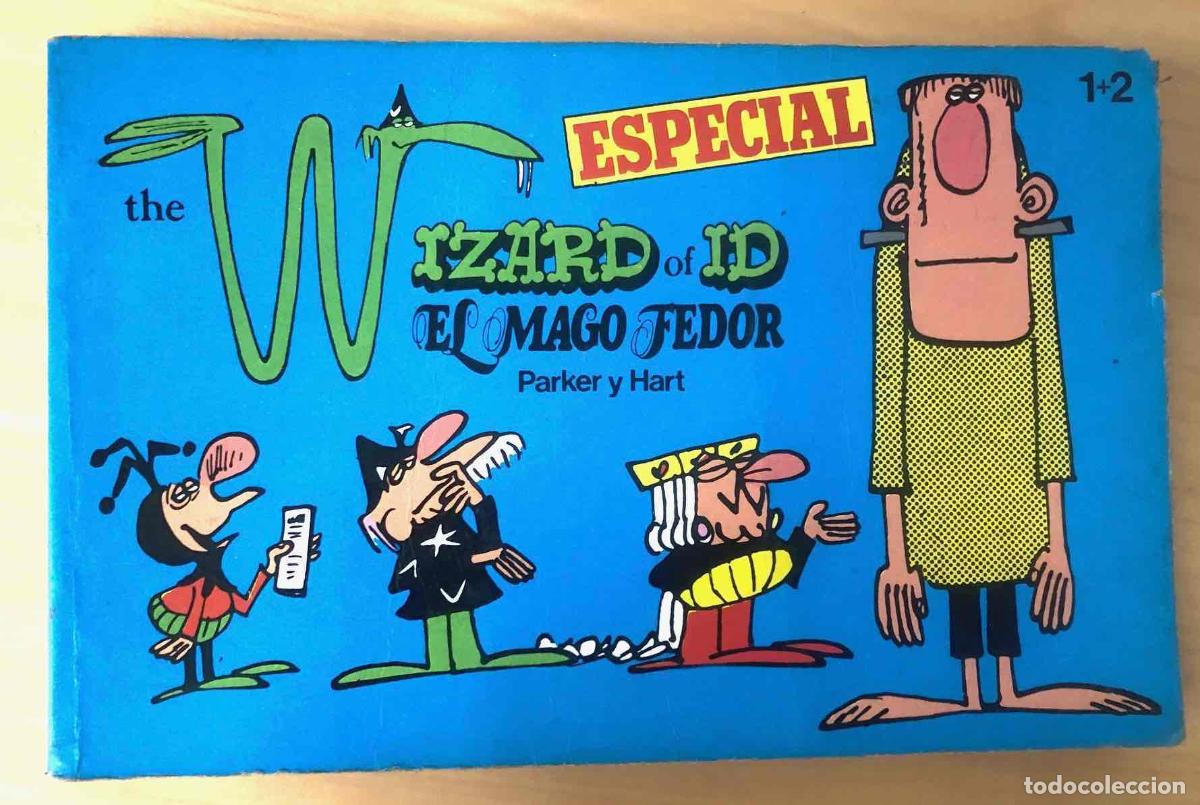 Tebeos: THE WIZARD OF ID EL MAGO FEDOR N&ordm; 1+2. PARKER Y HART. DISTRINOVEL 1981