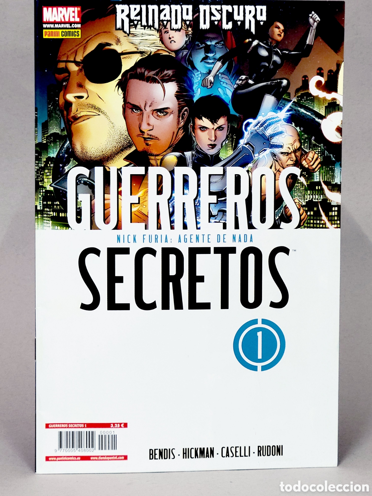 Tebeos: C&Oacute;MIC GUERREROS SECRETOS 1 REINADO OSCURO PANINI MARVEL GRAPA DE KIOSCO