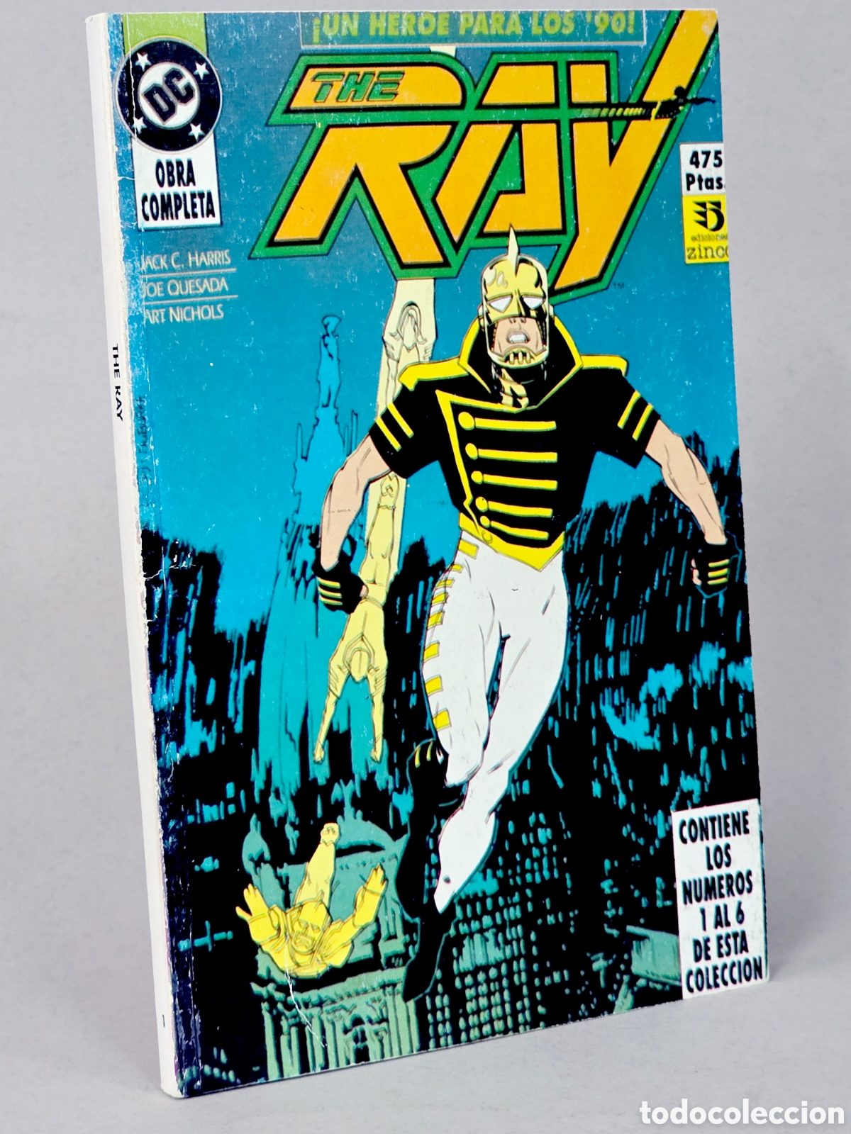Tebeos: C&Oacute;MIC THE RAY 1 AL 6 RETAPADO EDICIONES ZINCO DC MUY BUEN ESTADO