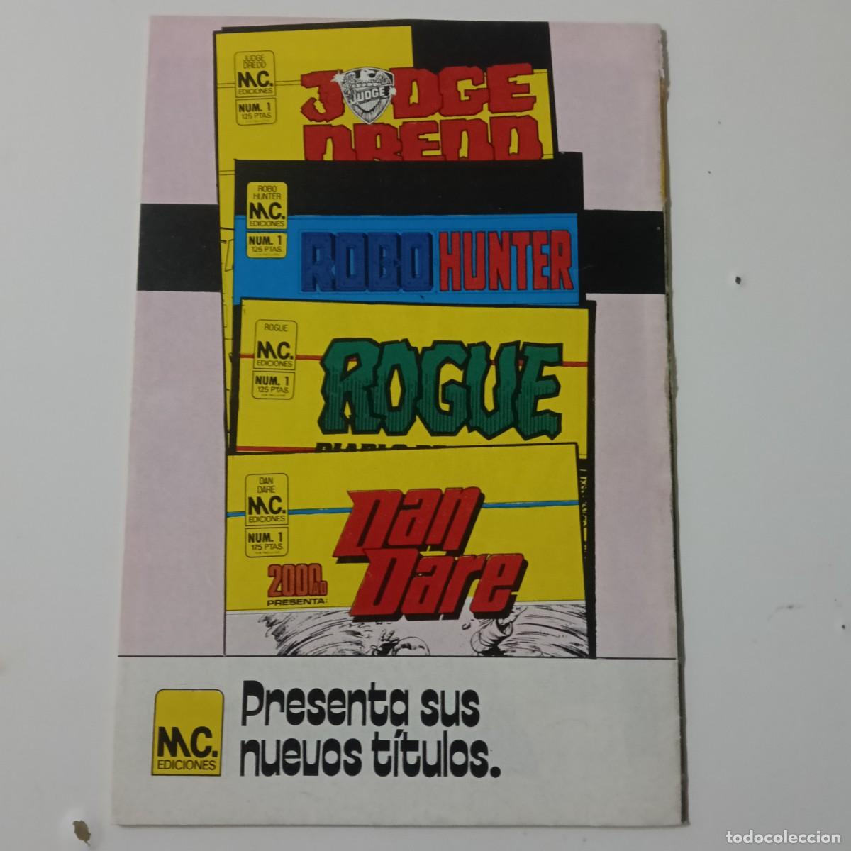 Tebeos: JUDGE DREDD N&deg;1 - MC EDICIONES - Foto 2