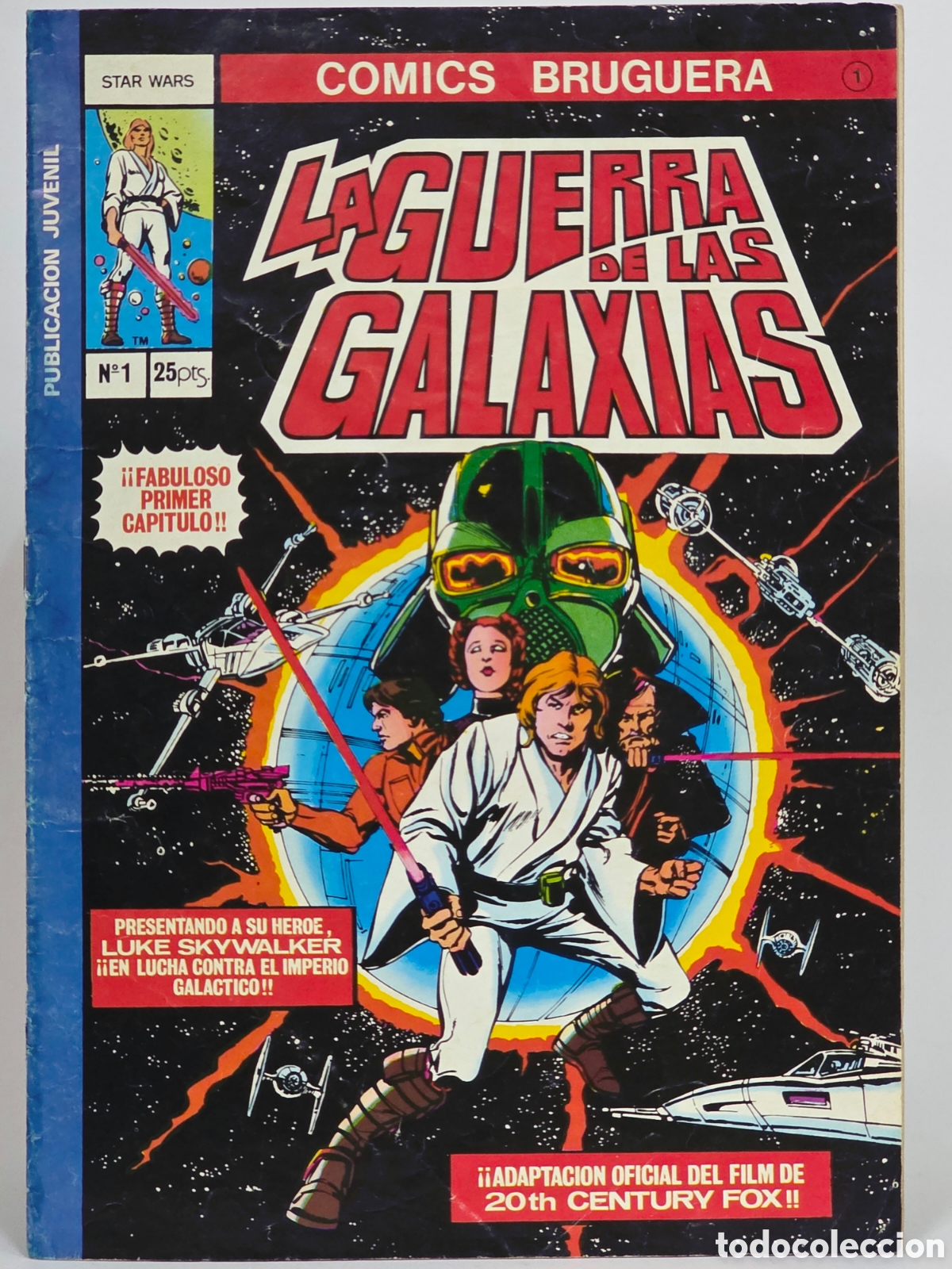 BDs: BUEN ESTADO LA GUERRA DE LAS GALAXIAS 1 STAR WARS VERTICE COMICS BRUGUERA