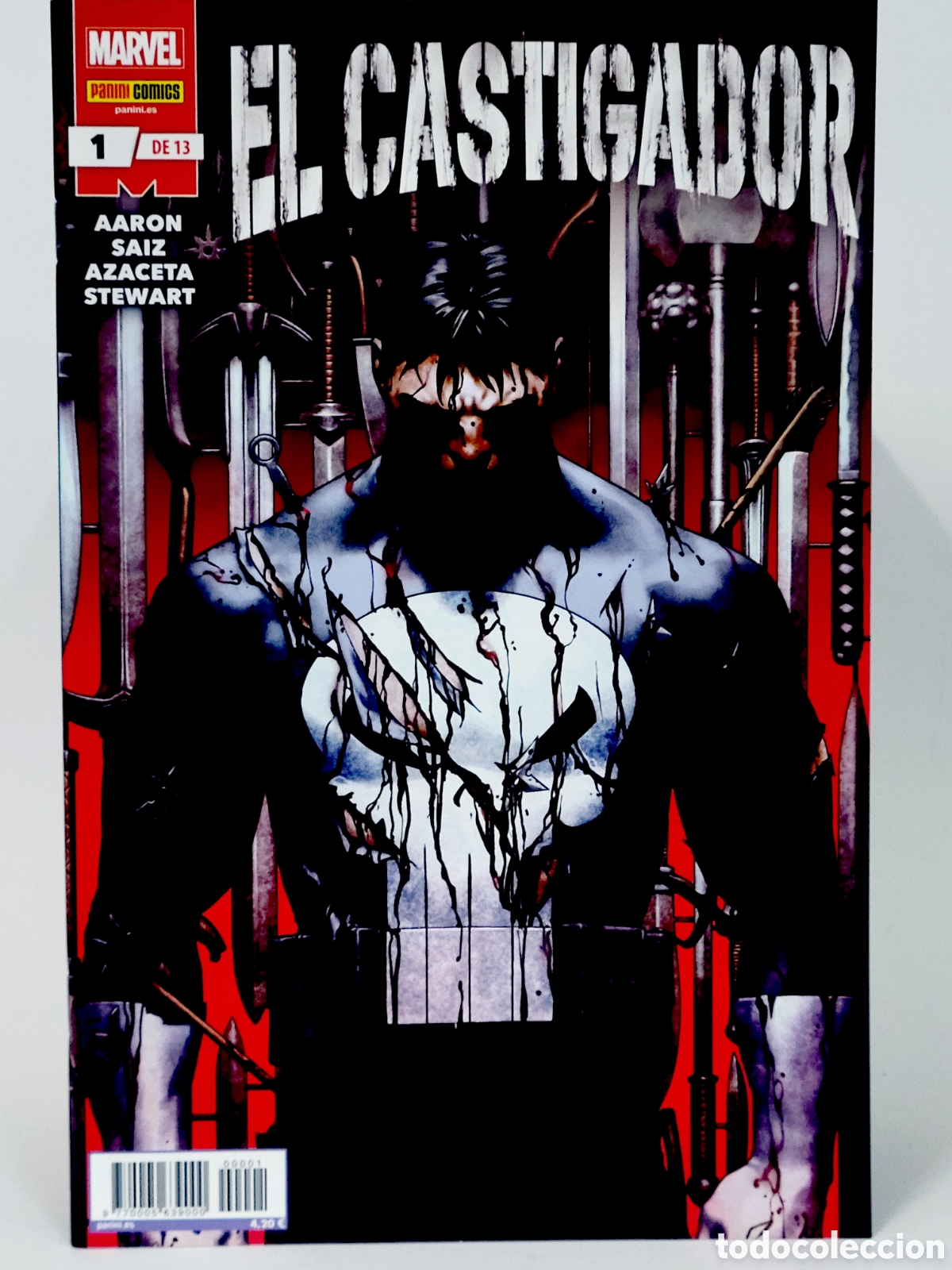 Tebeos: C&Oacute;MIC EL CASTIGADOR 1 JULIO 2022 PANINI MARVEL GRAPA DE KIOSCO