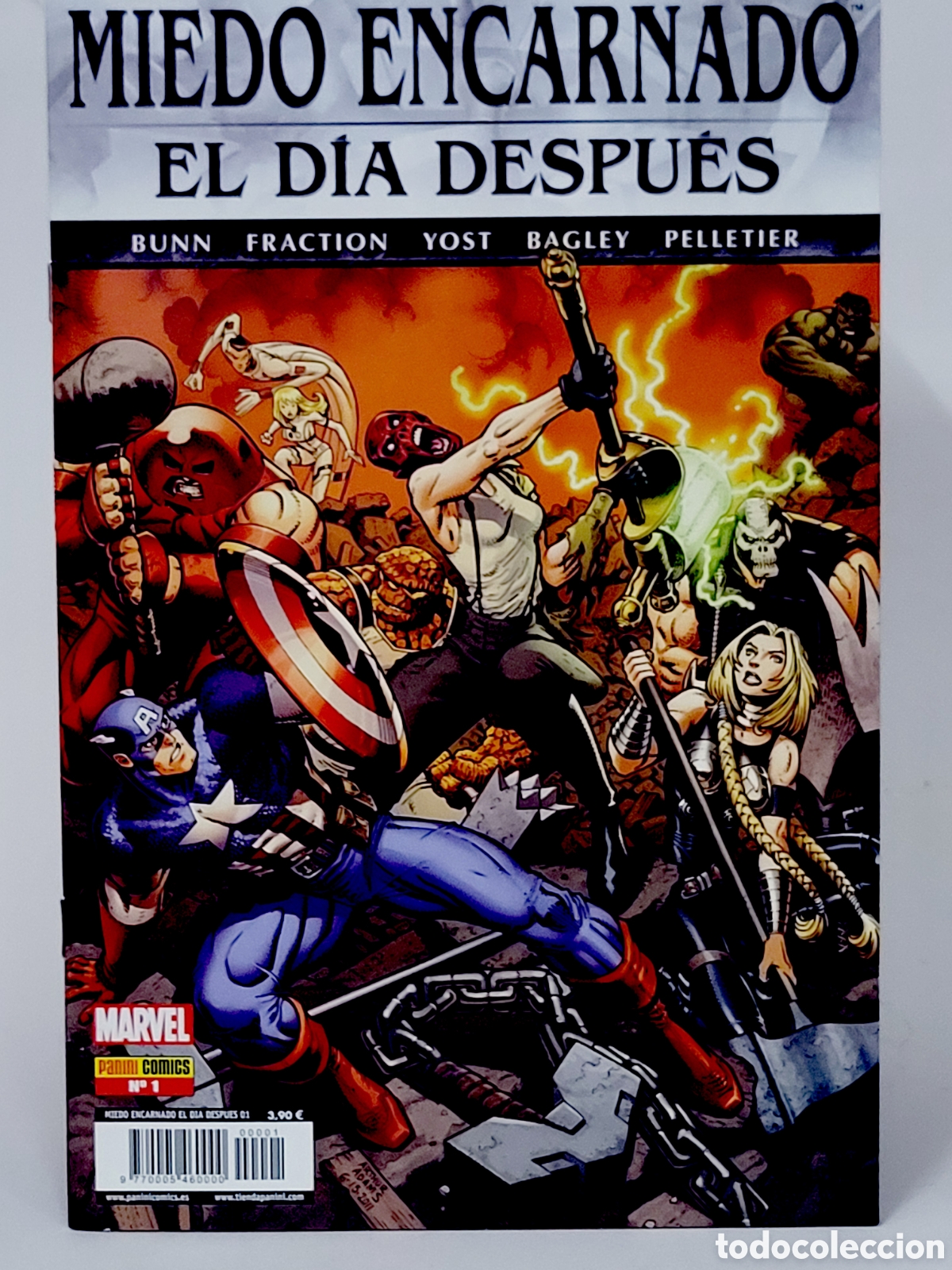 Tebeos: C&Oacute;MIC LOS MIEDO ENCARNADO 1 EL DIA DESPU&Eacute;S PANINI MARVEL GRAPA DE KIOSCO