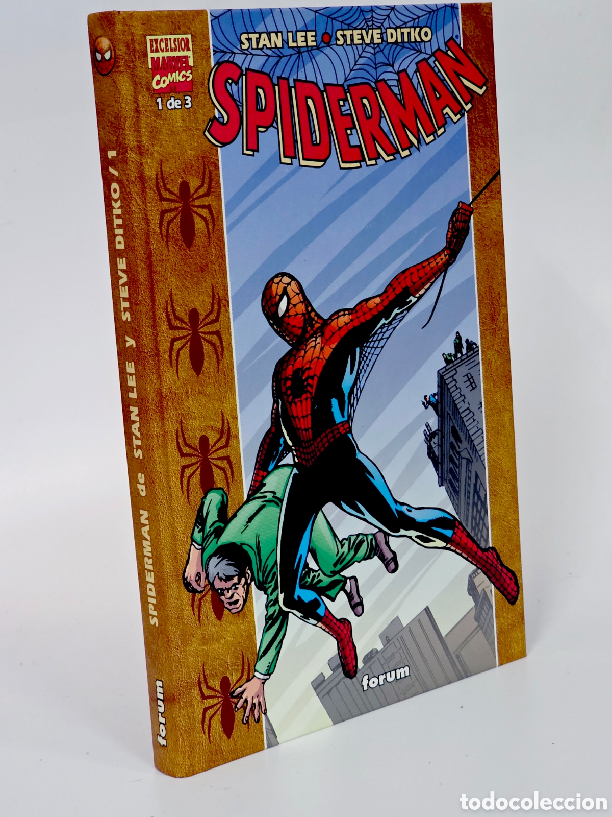 Tebeos: C&Oacute;MIC SPIDERMAN 1 EXCELSIOR FORUM MARVEL STAN LEE (SPIDER-MAN) TAPA DURA DE KIOSCO