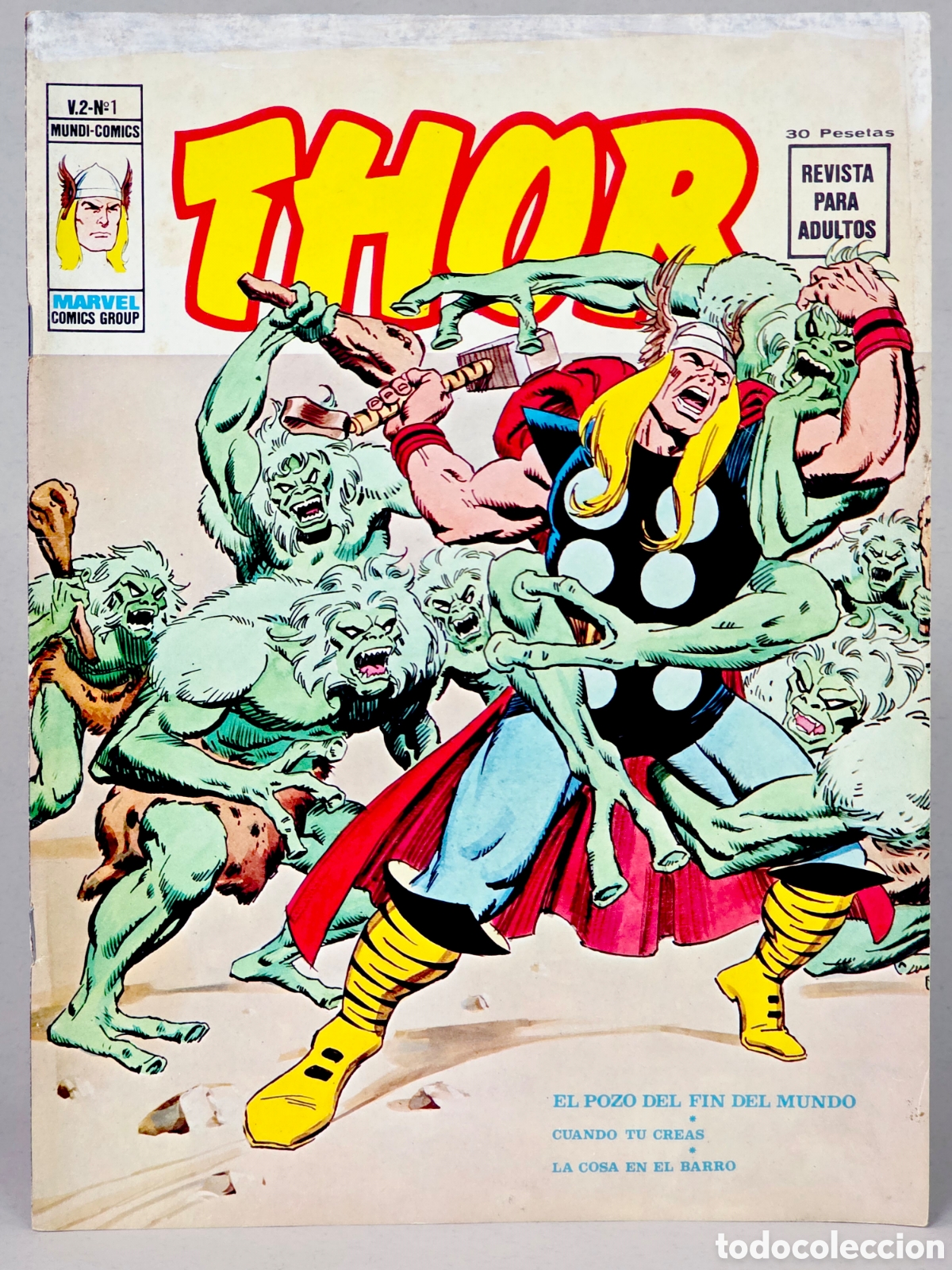 Tebeos: C&Oacute;MIC THOR 1 VOL.2 VERTICE MARVEL NORMAL/BUEN ESTADO T&Iacute;PEX EN PORTADA