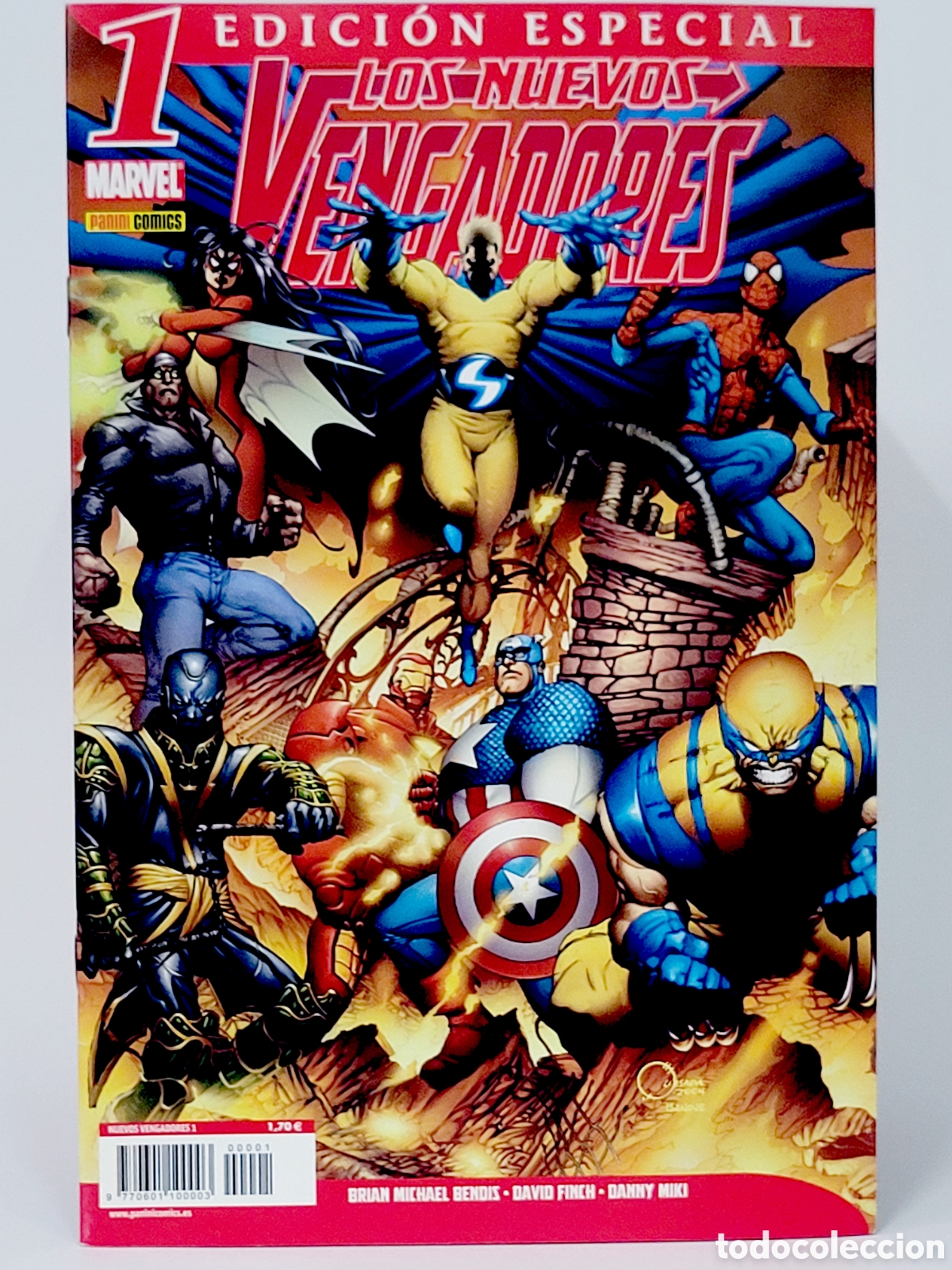 Tebeos: C&Oacute;MIC LOS NUEVOS VENGADORES 1 VOL.1 EDICION ESPECIAL PANINI MARVEL VOLUMEN GRAPA DE KIOSCO