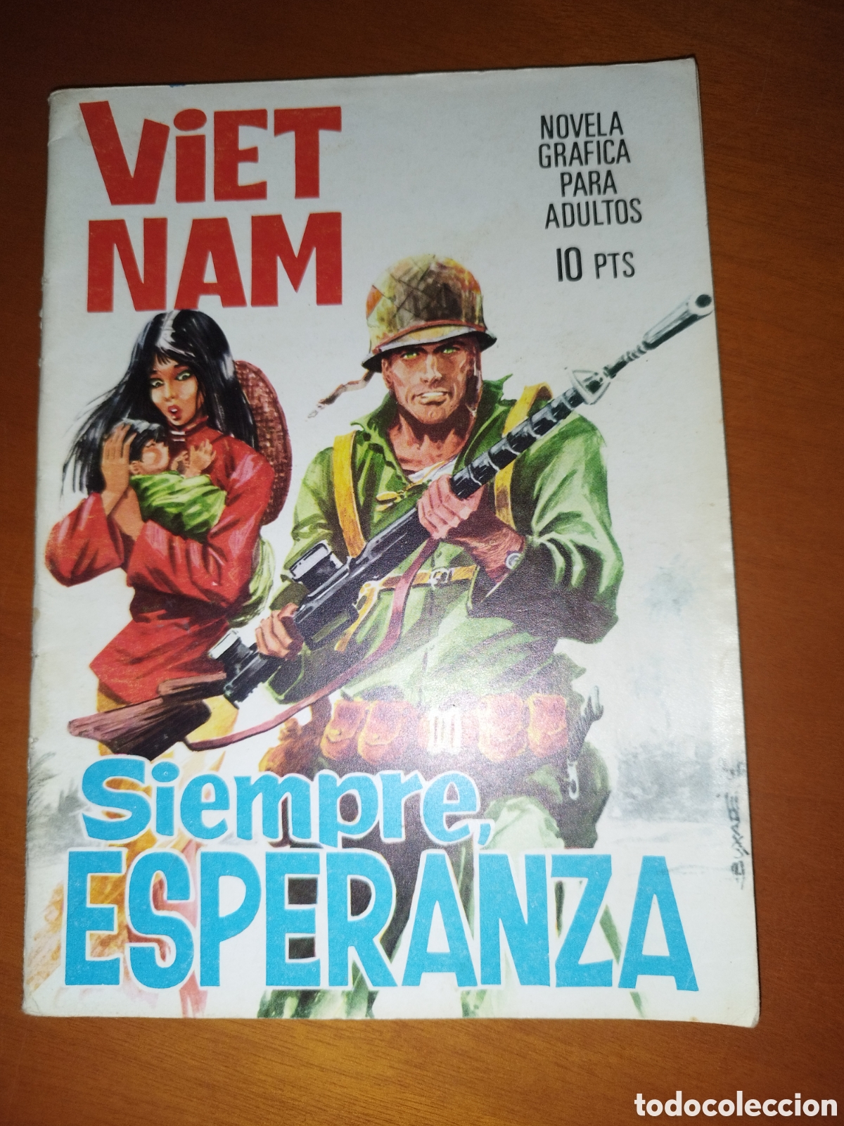 Comics: NOVELA GRAFICA VIETNAM: SIEMPRE ESPERANZA. ED. BARGADA, 1968. BELICA.