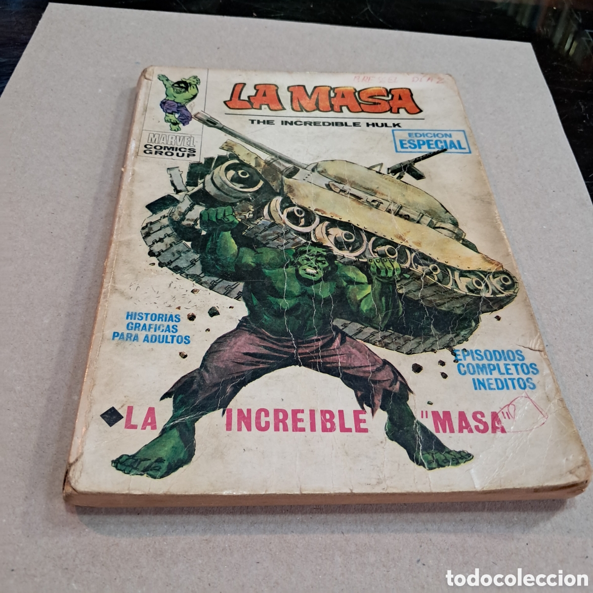 Tebeos: La Masa, Marvel, Vertice 1