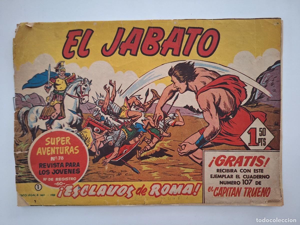 Tebeos: EL JABATO N&ordm; 1 ESCLAVOS DE ROMA RV