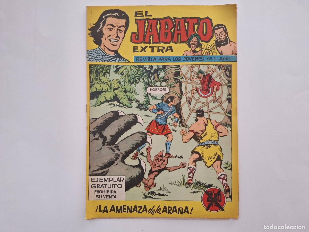 Tebeos: EL JABATO EXTRA N&ordm; 1 A&Ntilde;O 1 LA AMENAZA DE LA ARA&Ntilde;A RV
