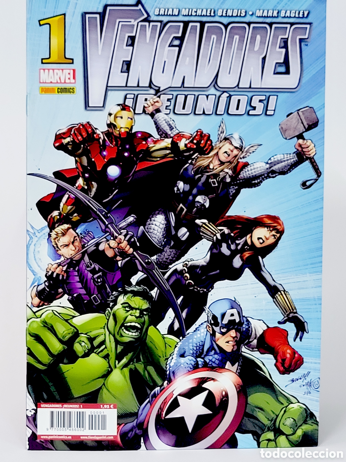Tebeos: C&Oacute;MIC VENGADORES REUNIOS 1 PANINI MARVEL GRAPA DE KIOSCO