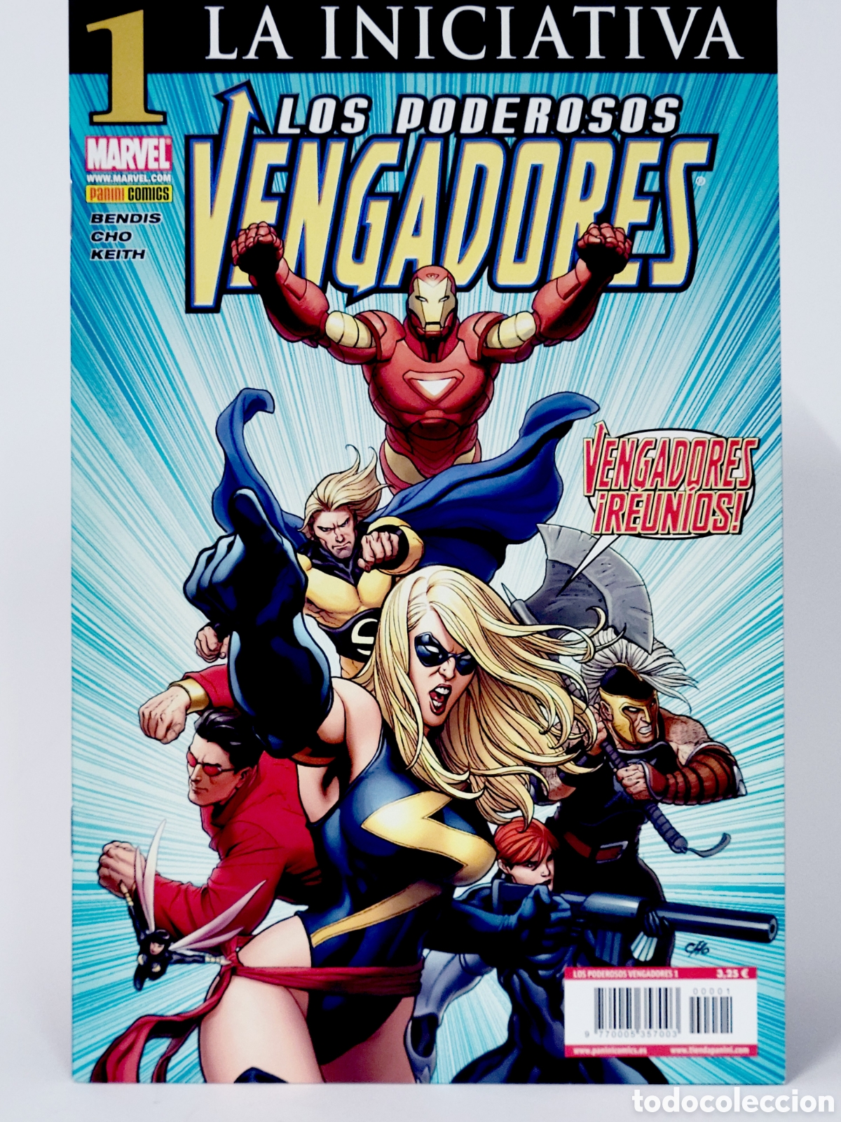 Tebeos: C&Oacute;MIC LOS PODEROSOS VENGADORES 1 LA INICIATIVA PANINI MARVEL GRAPA DE KIOSCO