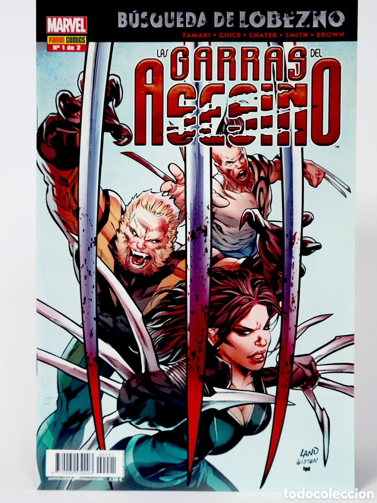 Tebeos: C&Oacute;MIC BUZQUEDA DE LOBEZNO LAS GARRAS DEL ASESINO 1 PANINI MARVEL GRAPA DE KIOSCO