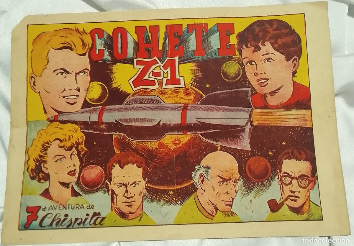 Tebeos: CHISPITA 7&ordf; N&ordm; 1 ORIGINAL GRAFIDEA 1955- BIEN-LEER DESCRIP GASTOS Y VER FOTOS