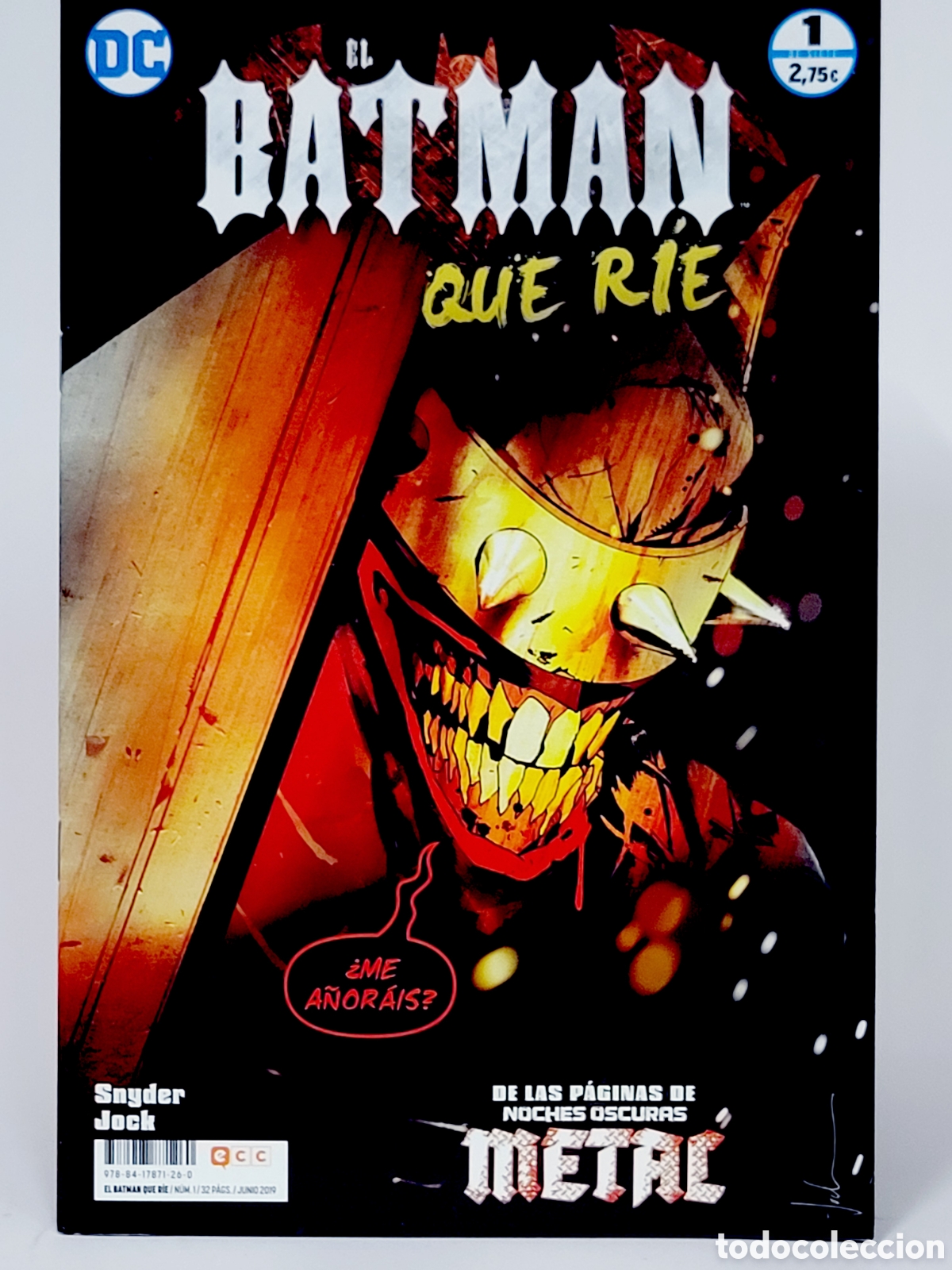 Tebeos: C&Oacute;MIC EL BATMAN Q UE RIE 1 DC ECC GRAPA EXCELENTE ESTADO