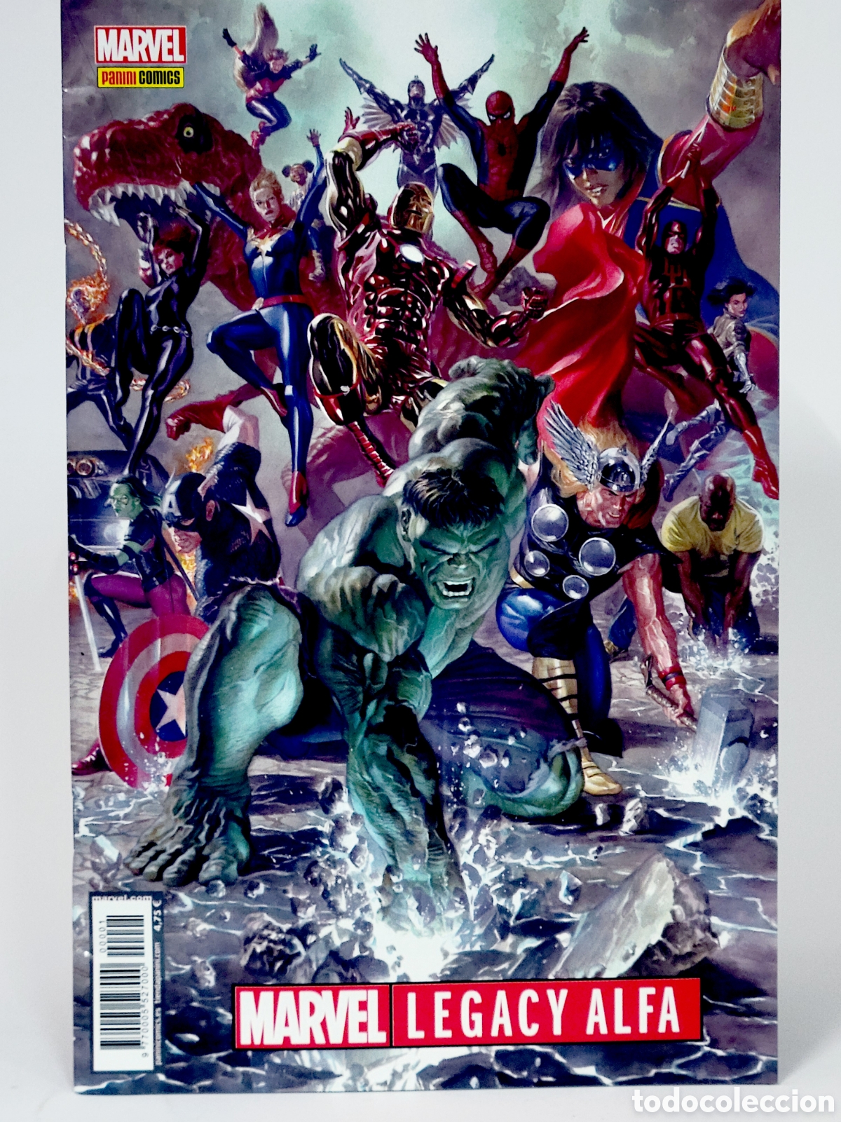 Comics: C&Oacute;MIC MARVEL LEGACY ALFA 1 PANINI MARVEL GRAPA EXCELENTE ESTADO