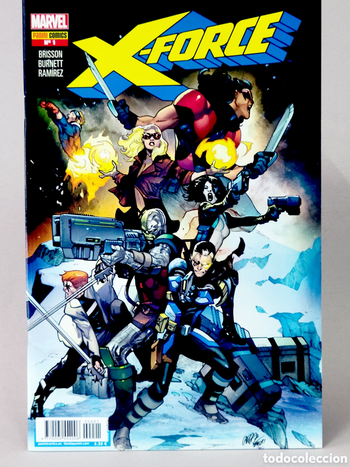 Tebeos: C&Oacute;MIC X-FORCE 1 MALDITOS X-FORCE PANINI MARVEL GRAPA DE KIOSCO